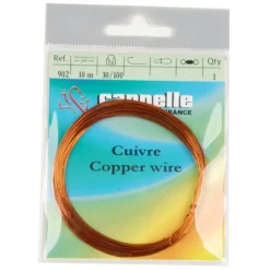 Accessoire Monture Mort Manié Cannelle Fil de Cuivre 10m