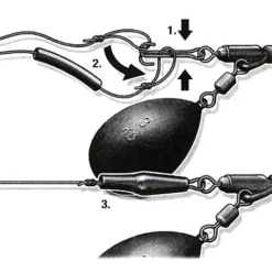 Agrafes pour sacs solubles carpe korda stik klip (x20)