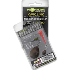 Agrafes rapides carpe korda kwick link (x20)