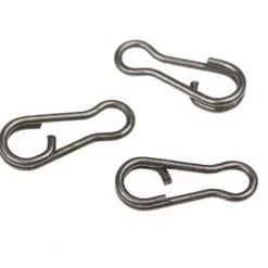 Agrafes rapides carpe nash links clip fort de fer (x10)