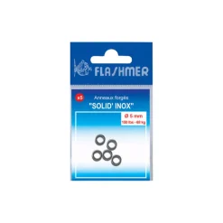 Anneaux soudés flashmer forges solid'inox (x5)