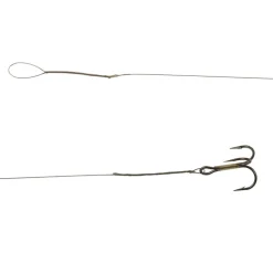 Avancon acier carnassier cannelle megaflex 40cm 7.5kg triple (x3)