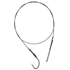 Avancon Acier Sert 60cm 7 brins + Hameçon Simple (x2)