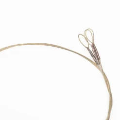 Bas de ligne acier carnassier x-line power steel 49 brins 40 cm (x3)