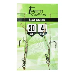 Bas de ligne carpe team carpfishing standard boilie rig 30 lbs x 2