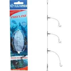 Bas de ligne flashmer pro line 3 hameçons