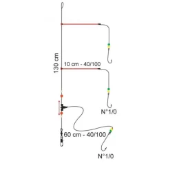 Bas De Ligne Flashmer Traînard Balais