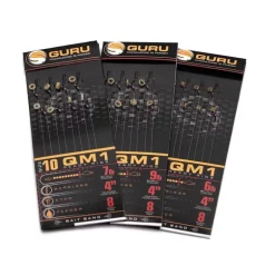 Bas de ligne Guru QM1 Bait Bands 4" (x8)