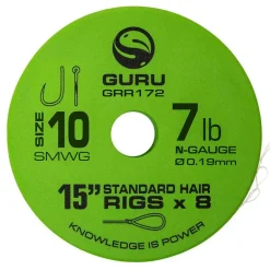 Bas de ligne guru smwg standard hair 15" (38cm)