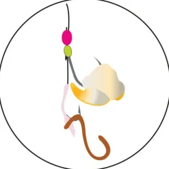 Bas de ligne mer flashmer multitouche 2 hamecons n°2