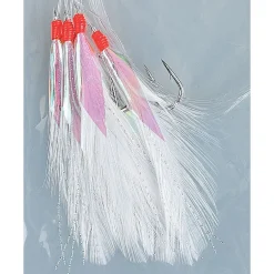 Bas de ligne mer flashmer plum'a bar 2/0