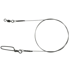 Bas de Ligne Monté Spro Matt Black Leader 1x7 Titanium(x1)