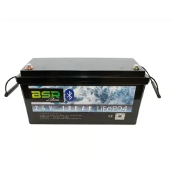 Batterie BSR Monobloc Lithium Life Po4 24V/100 Ah + Chargeur Non Etanche 10A
