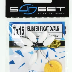 Blister Float Ovals Blanc