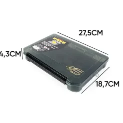 Boite Versus VS-3038ND-Noir 27.5x18.7x4.3cm