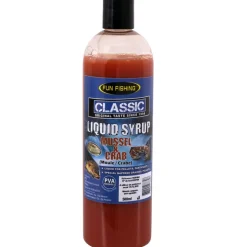 Booster carpe fun fishing classic liquid syrup moule crab 480ml