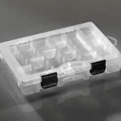 Boîte à leurres carnassier plastilys compartimentée 27x17x4,3cm