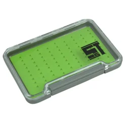 Boîte à mouche silverstone waterpro rubber slim/small (capacité 75 mouches)