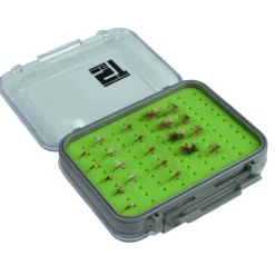 Boîte à mouche silverstone waterpro rubber twin/small (capacité 180 mouches)