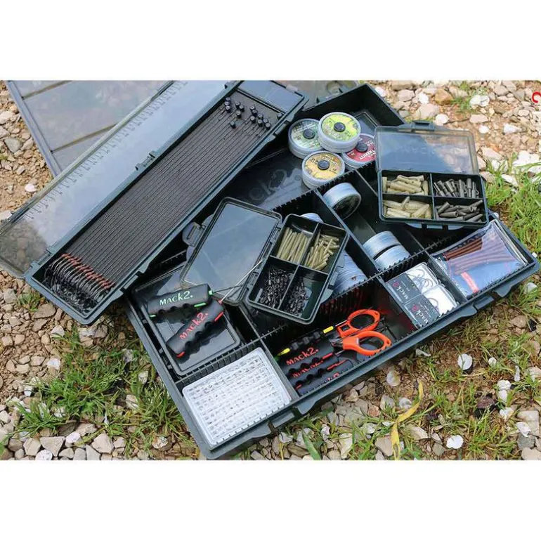Boîte à pêche carpe mack2 combo boite carpe