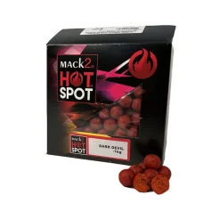 Bouillettes carpe mack2 dark devil boilies 20mm 1kg
