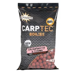 Bouillettes Dynamite Baits Carptec Strawberry et Creme 900gr