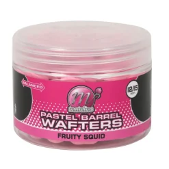 Bouillettes équilibrées carpe mainline wafter barrels fruity squid 10/14mm
