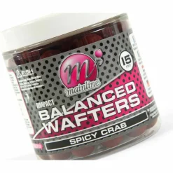 Bouillettes équilibrées carpe mainline high impact balanced wafters spicy crab