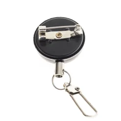 Bouton service noir silverstone cable acier (broche)