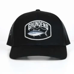 Casquette Grundens Bluefin Trucker Solid Black