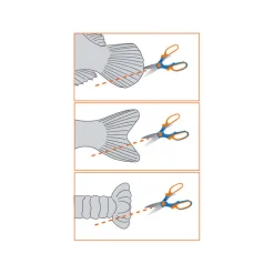 Ciseaux flashmer coupe queues