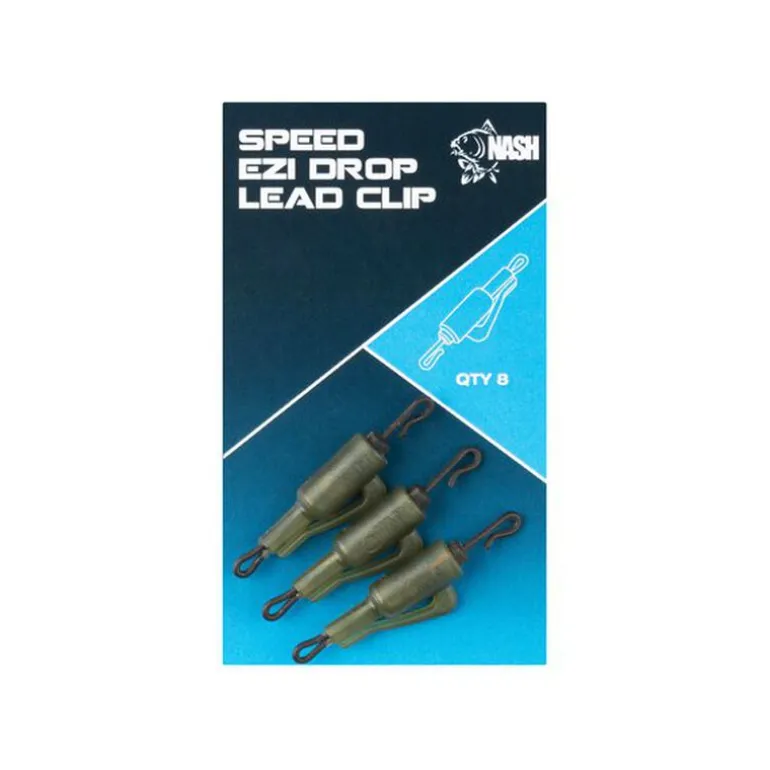 Clip Plombs Nash Speed Ezi Drop Lead Clip