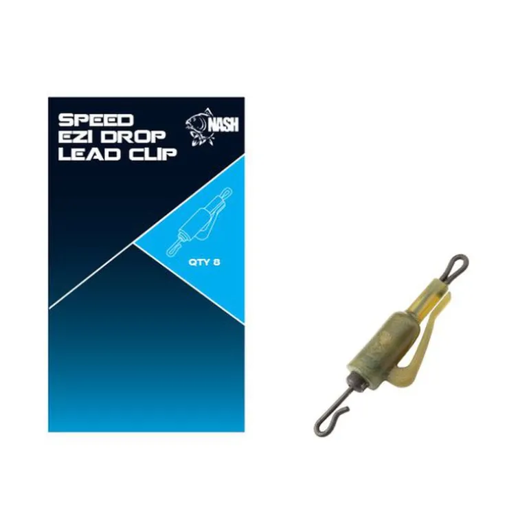 Clip Plombs Nash Speed Ezi Drop Lead Clip