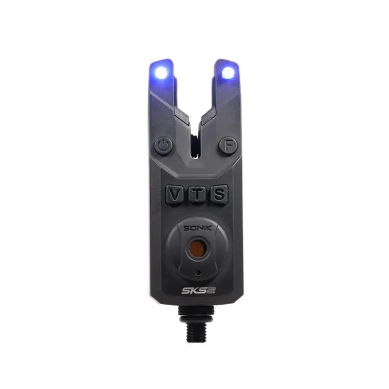 Coffret 4 détecteurs + 1 centrale + lampe bivvy Sonik SKS2