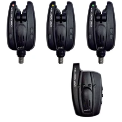 Coffret 3 détecteurs carpe mack2 carp addict sx alarm set + centrale