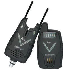 Coffret 4 détecteurs carpe team carpfishing baxter vx + centrale