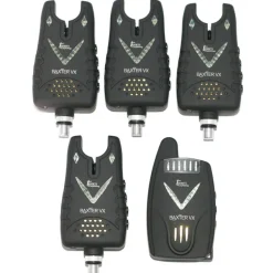 Coffret 4 détecteurs carpe team carpfishing baxter vx + centrale