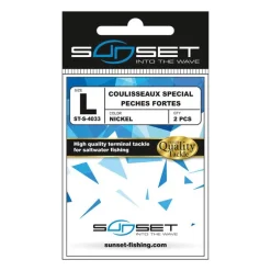 Coulisseaux special peches fortes sunset (x2)