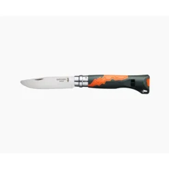 Couteau Opinel N°07 Outdoor Junior Kaki Orange