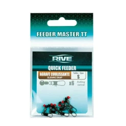 EMERILLON AGRAFE COULISSANT Rive (x10)