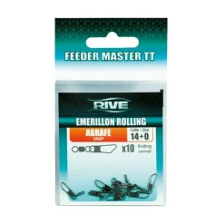 Emerillon Rolling Rive Agrafe - Taille 14 (x10)