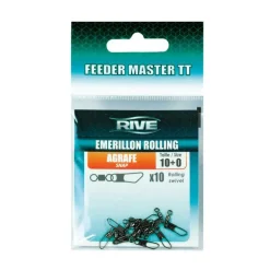 Emerillon Rolling Rive Agrafe - Taille 10 (x10)