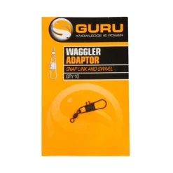 Emerillons à agrafe coup guru waggler adaptors (x10)