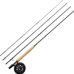 Ensemble Greys Fin Fly canne 9’ soie 5 + moulinet + soie n°5