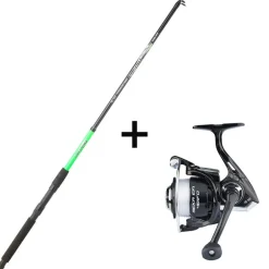 Ensemble Télescopique SERT Fish Instinct Energy Telespin 2.70m, 40-80g + Moulinet Meka Efi 4000Fd