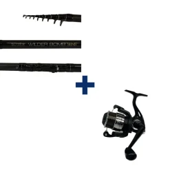 Ensemble WILDER BOMB SENS 20-60G + FIRST TROUT 2000 FD