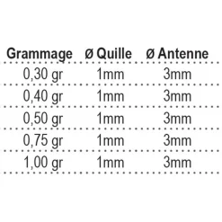 Flotteur coup fun fishing st3