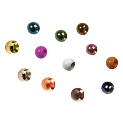 Fly tying billes laiton jmc  (x25) 4,8 mm