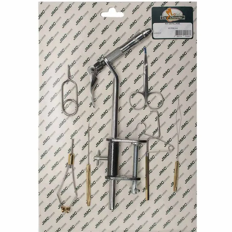 Fly tying kit outillage super aa jmc