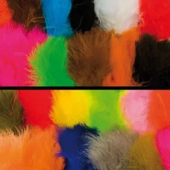 Fly tying plumes marabout large jmc